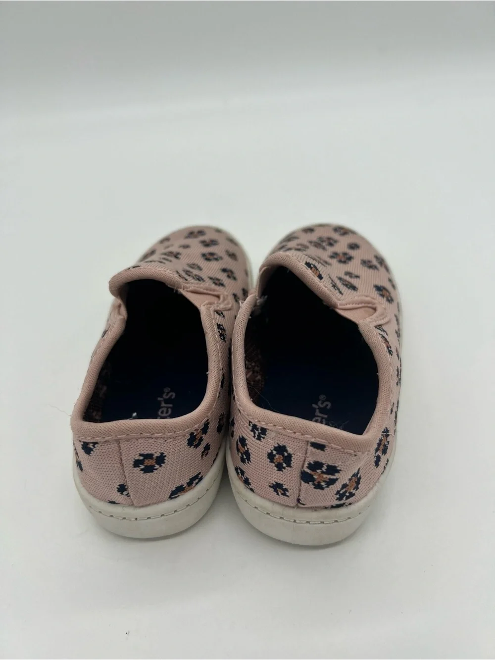 Carter's Girls Pull On Sneakers Pink Sz 11